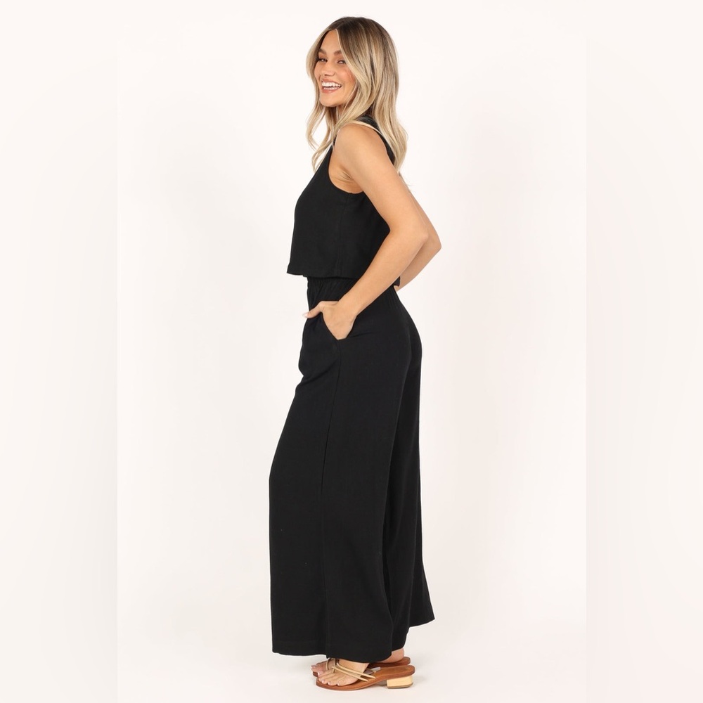 Petal & Pup Marnie Top and Wide-Leg Linen  Pants - Picture 3 of 12